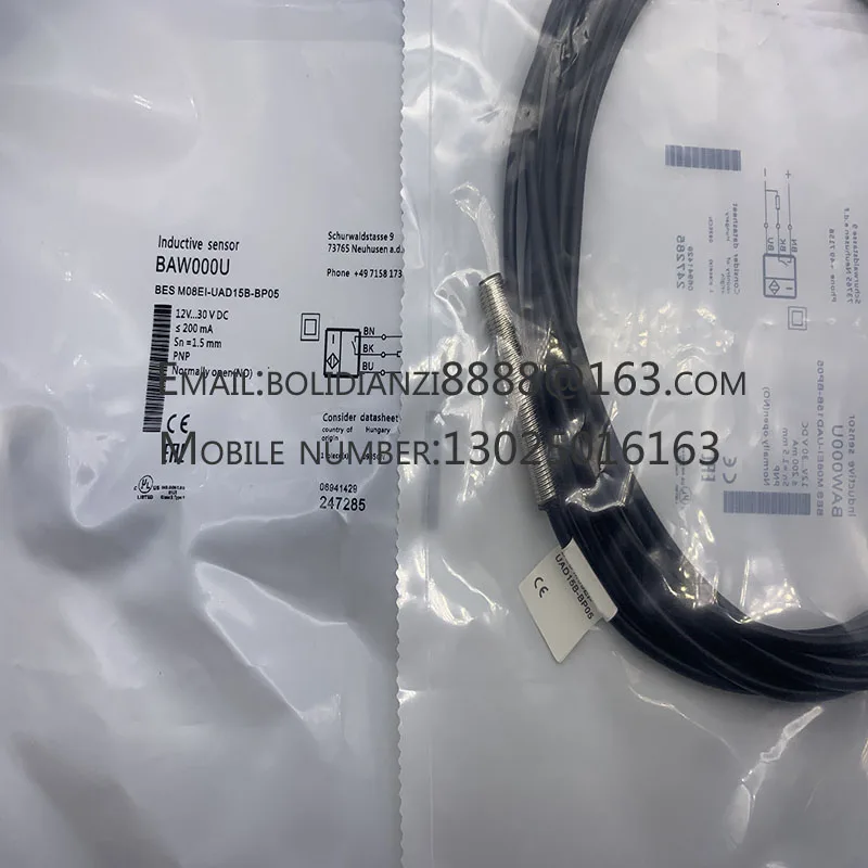sensor BES0037 BES M08MI-PSC15B-BV02
