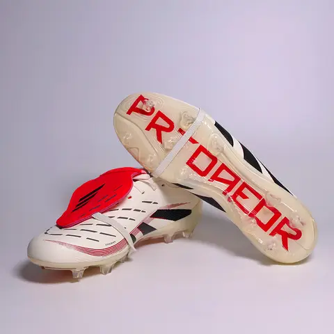 M-2502 미끄럼 방지 훈련 축구화, 긴 스파이크, 야외 축구 부츠, 성인 키즈 스포츠 신발 스니커즈