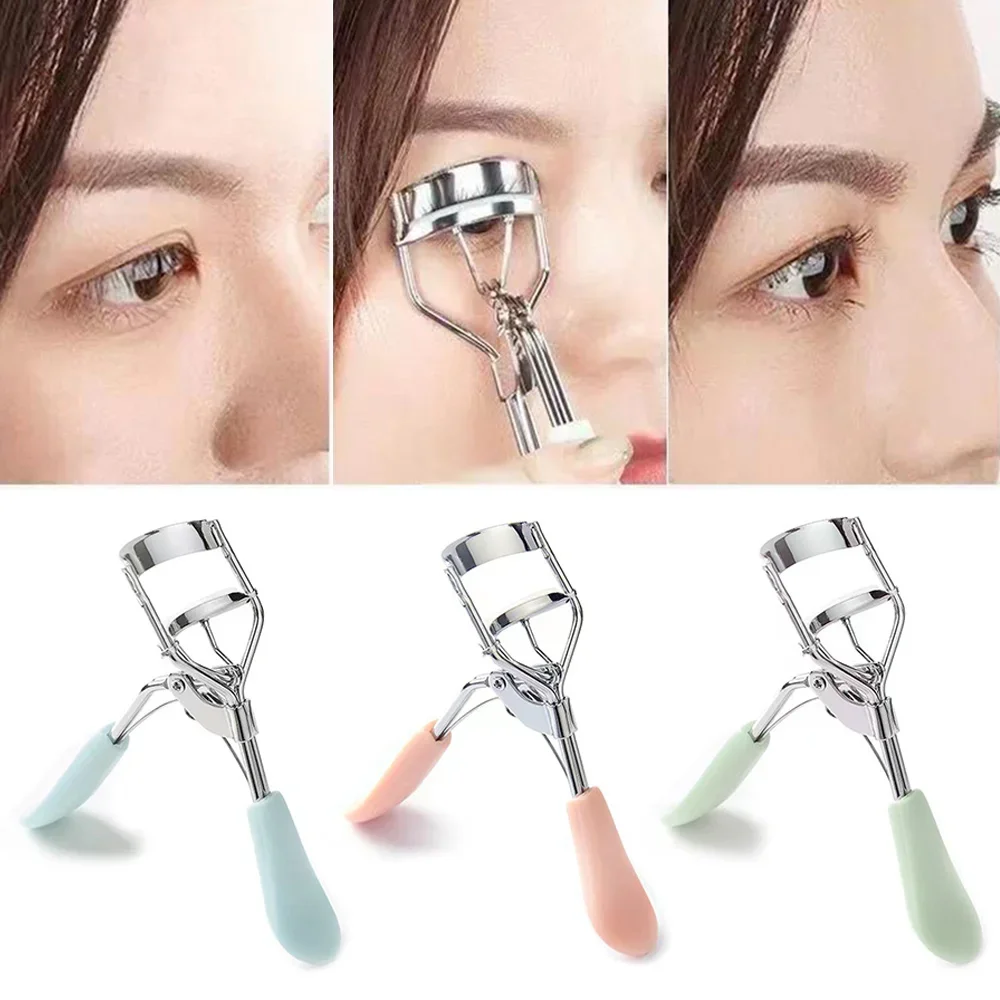 Manual Eyelash Eye Makeup Tool Accessories Curler Heatless Circle Eyelashes Clip Lasting Eyelash Curling Lifting Tool Portable