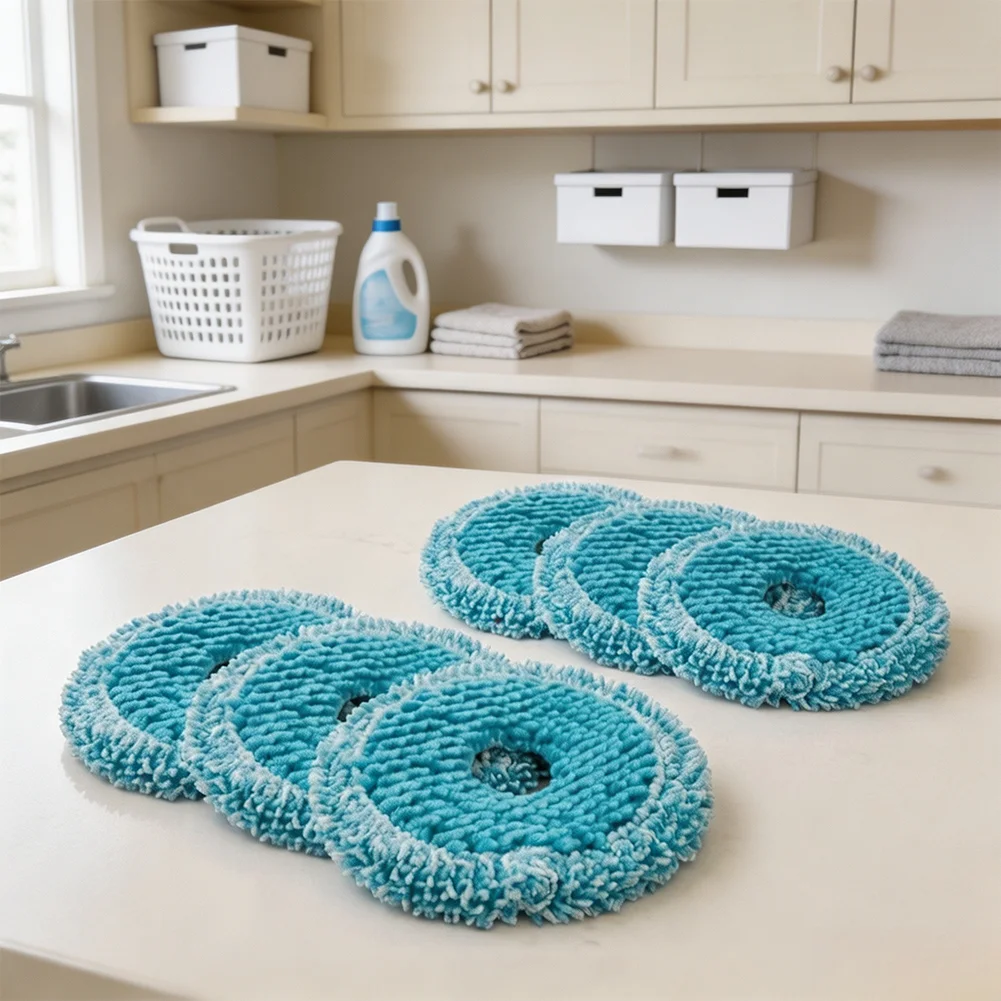 Microfiber Replacement Pads Robot Vacuum Mop Pads As Shown Compatible Mop Pads For Cleaning High Absorbency Microfiber