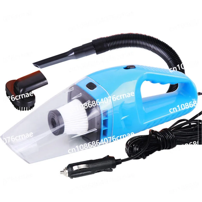 Portable Mini 12V 120W Power Wet and Dry Dual-use Super Suction Handheld Car Vacuum Cleaner Detachable Filter