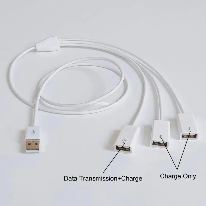 Adaptador USB a USB múltiples puertos OTG, interruptor transferencia datos, extensor potencia HUB USB, envío directo