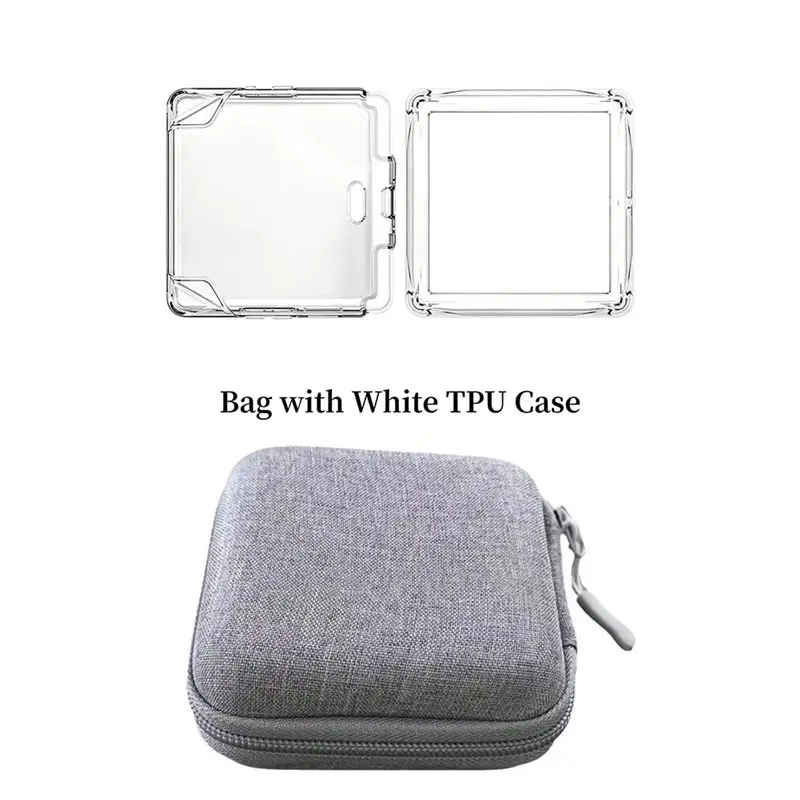 【A10R】For Anbernic RG Rotate TPU Case Storage Bag Portable Carry Bag Protective Handheld Game Console Cover A