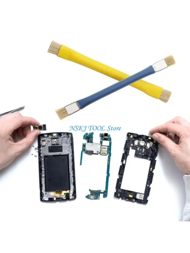 

L8RC Portable Anti‑Static Brush Computer Cleaning Brush ESD Safe Motherboard Cleaning Tools for PCB for Mobile Phones