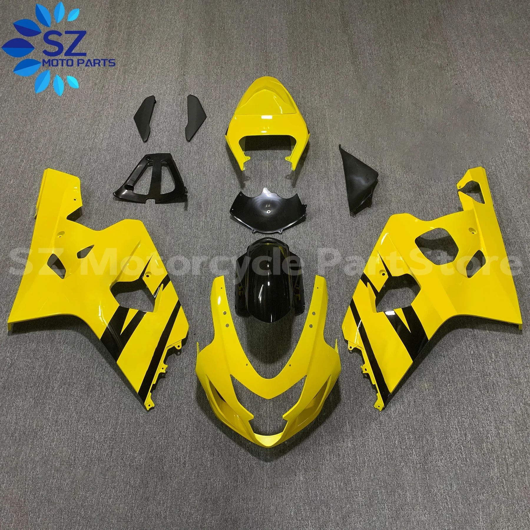 Motorcycle Fairing Kits for SUZUKI GSXR600 750 K4 2004 2005 GSX-R 600 GSX-R 750 04 05 ABS Bodywork Set