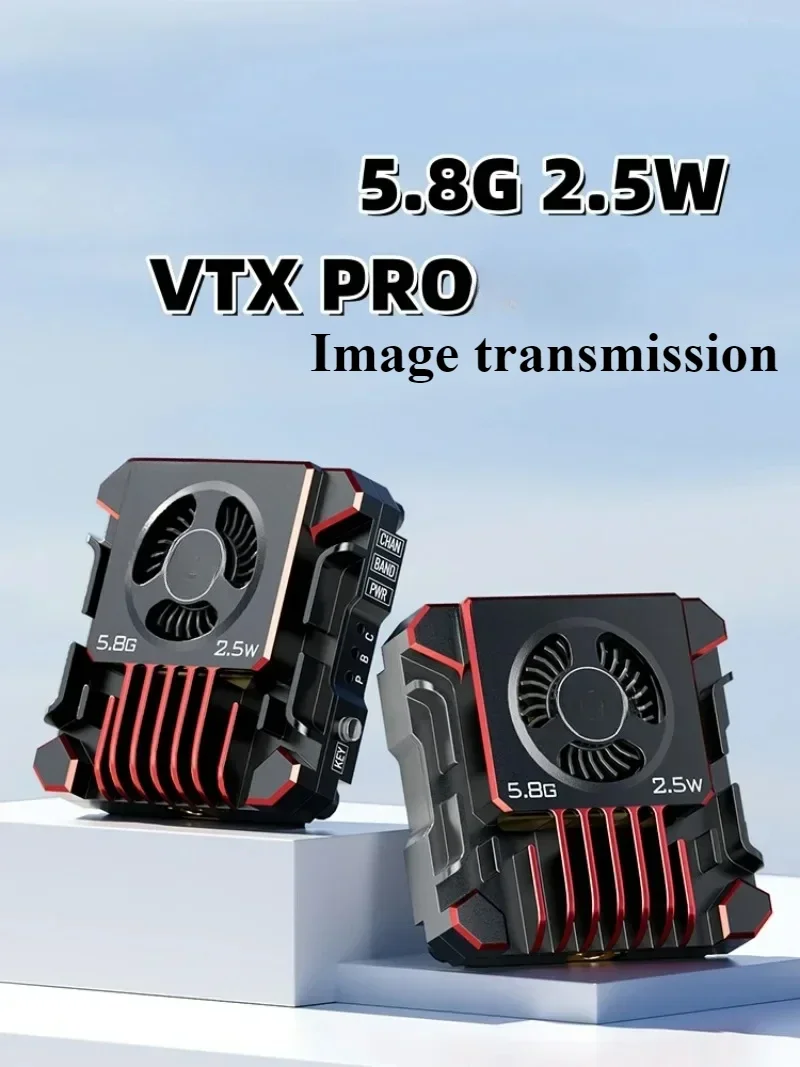 5.8G 2.5W VTX PRO FPV image transmission signal stability OSD parameter modulation