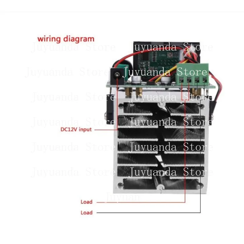 12V100W Electronic Load, Constant Voltage Load, Constant Current Load Module 0-10A