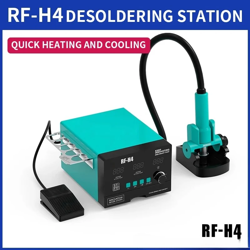 Turbine anti-static hot air desoldering station Air gun repair welding digital display high frequency BGA chip desoldering stati