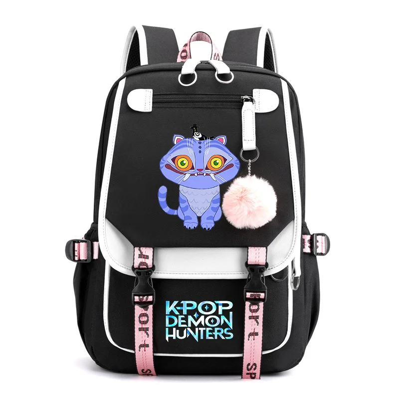 

Cute K-POP HUNTRX Printed Backpack Teen School Backpack Everyday Schoolbag Back to School Gift Backpacks