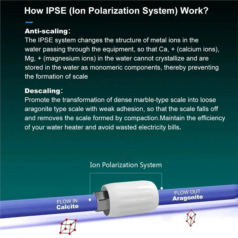 Y50A-Water Softener Water Purification Filter Scale Inhibitor Smart Toilet Scale Inhibitor