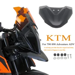 For KTM 790 Adventure ADV 2019 2020 2021 Accessories Motor Front Wheel Fender Beak Nose Cone Guard Extension Cover Cowl Fairing