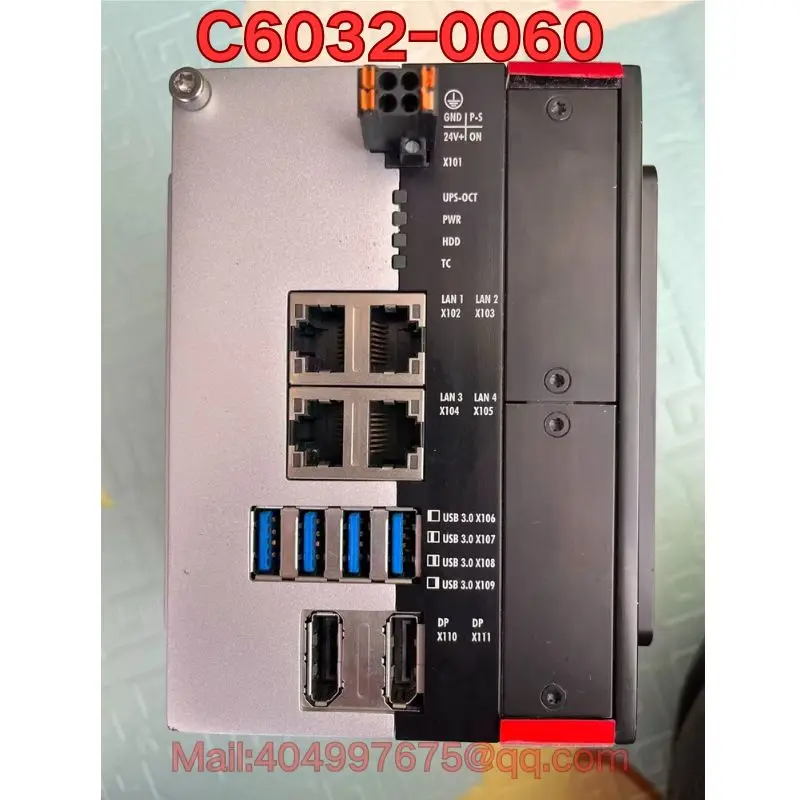 Second-hand disassembled machine slightly used good condition PLC module C6032-0060