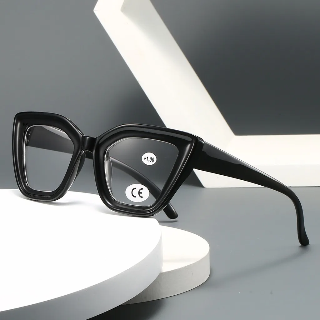 Blue Blue Light Blocking Reading Glasses PC Butterfly Cat-eye Frame Anti-radiation Clear Eyepiece Plus Presbyopia Glasses 0+1+1.5+2.0 - Aliexpress Deal