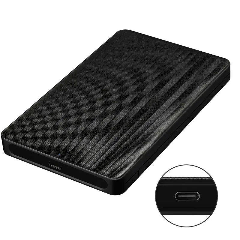 Type-C Hard Drive Box 2.5-Inch USB 3.1 Portable Hard Drive Box SATA Serial Port External Hard Drive Box