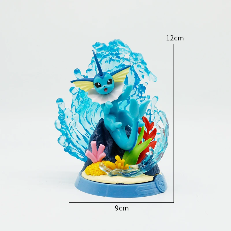 1/9 Stück Pokemon-Figur Spielzeug Eevee Sylveon Glaceon Leafeon Vaporeon Jolteon Umbreon Actionfigur Desktop-Ornamente Modelle – Detail 10