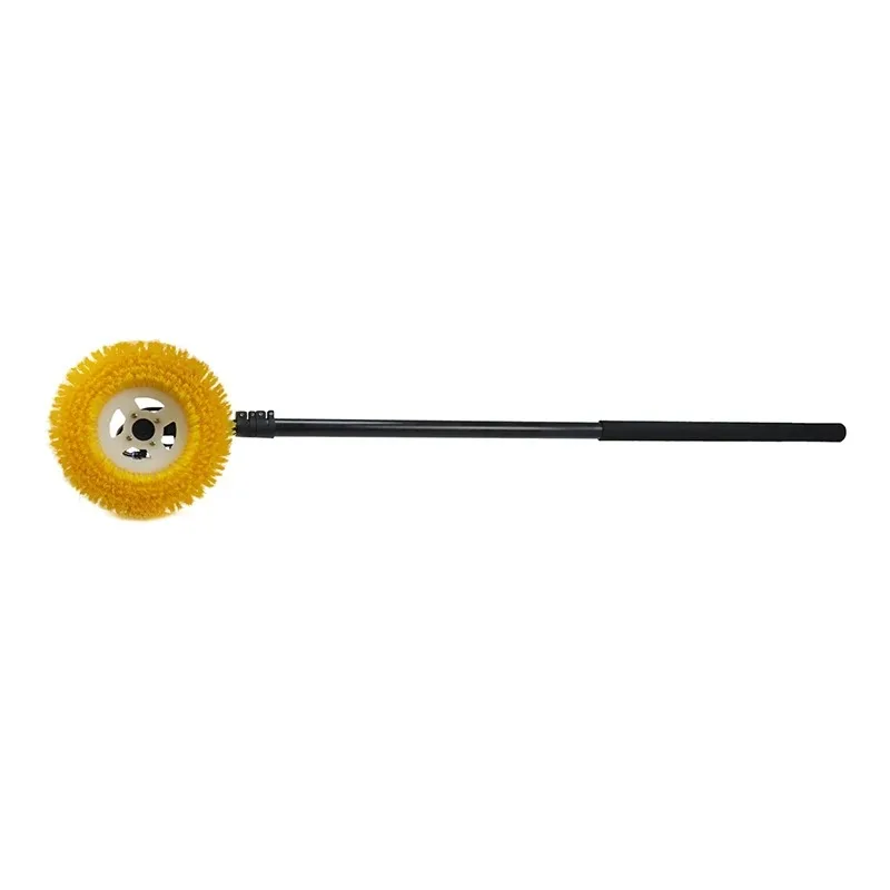 2026 New toolPhotovoltaic Cleaning Rotating Brush Retractable Length Single Head Solar Panel Cleaning Kit
