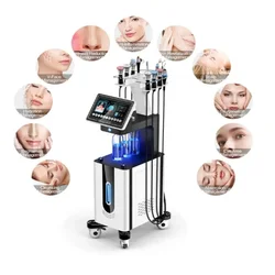 Multifunction Face Lifting Oxygen Hydra Dermabrasion Skin Care Machine Facial Ultrasonic Cleaning Rejuvenation Remove Blackhead