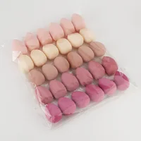 30pcs Soft, Latex - Free Makeup Sponges: Perfect for All Makeup Types, Durable, Dry/Wet Use, Must - Have Beauty Gift 3