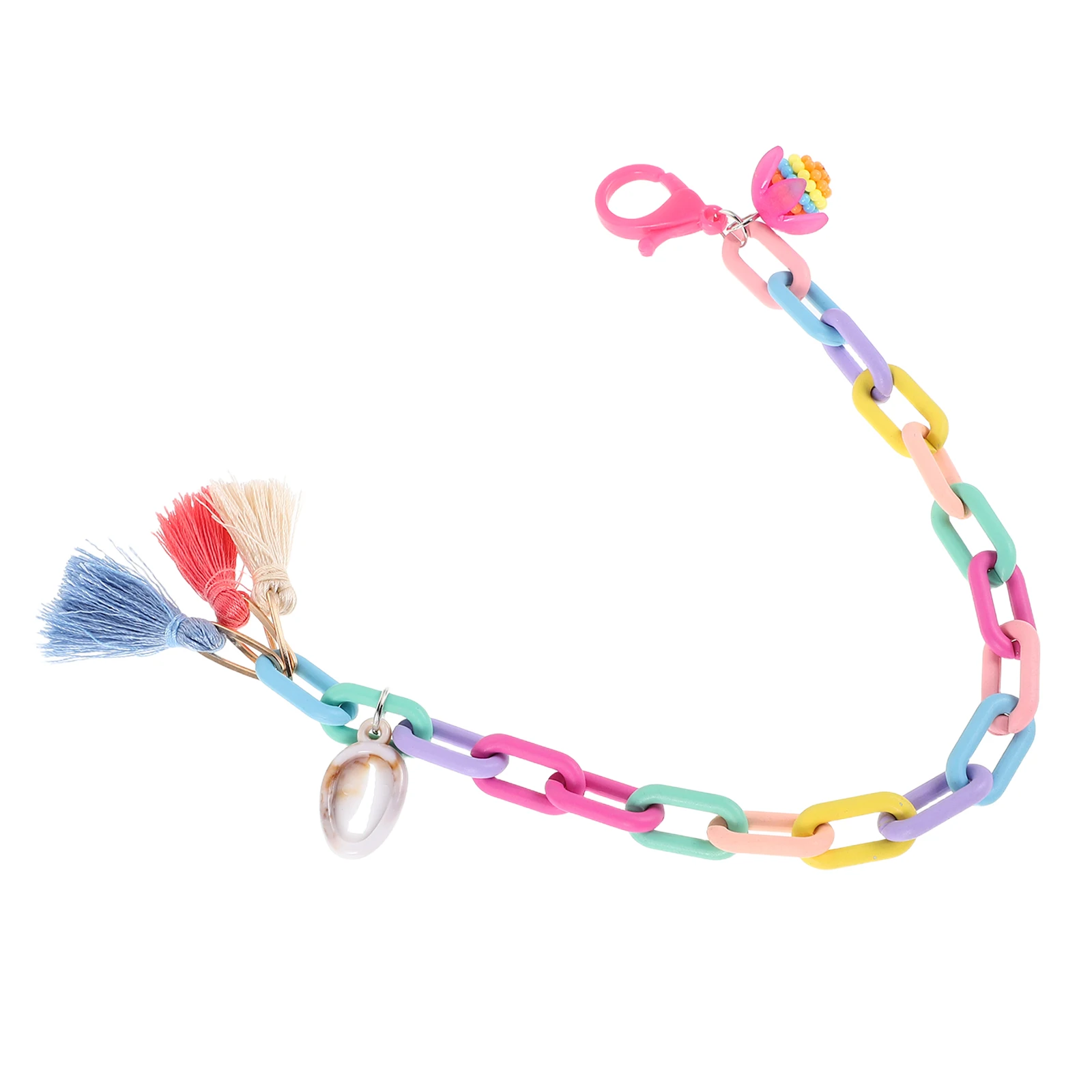 

Adjustable Acrylic Chain Anklet for Women Foot Jewelry Beach Ankle Bracelets Trendy Fashion Chains Comfortable Elegant Design