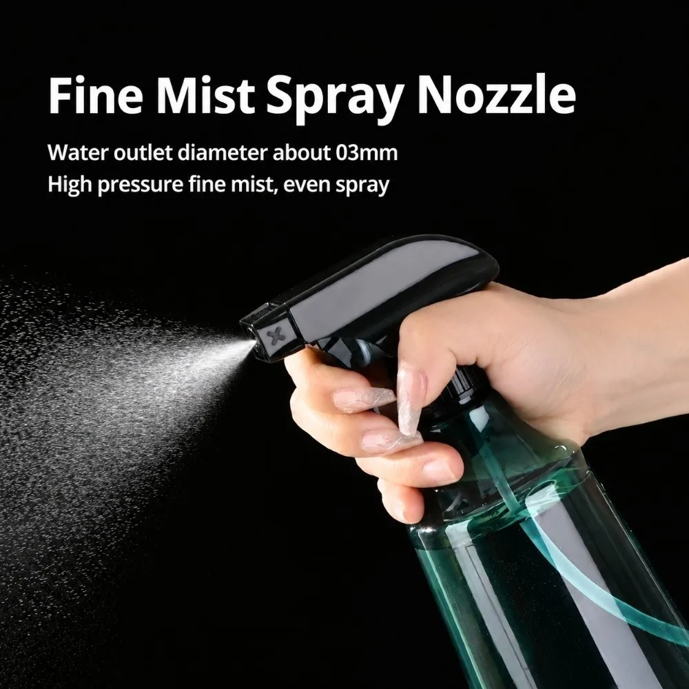 500ml Pressure Spray Bottle Plastic Dual Mode Mist Spray Container Direct Mist Portable Household Spray Bottle