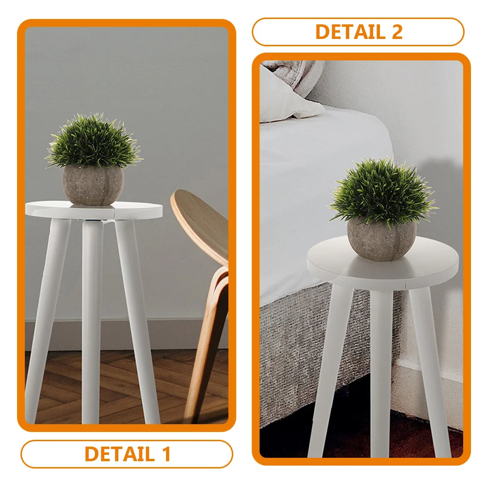 

Wooden Flower Pot Holder Indoor Outdoor Tall Display Rack Pet Resistant For Balcony Garden Living Room Kitchen Patio