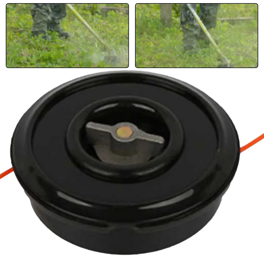 

10*1.25MM Trimmer Grass Head Replacement Brush Cutter Weedeater 11*3cm Practical Black Tools Accessories