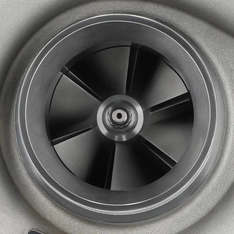 T76 Turbo T4 0.96 A/R Com 0.80 شفة 3 بوصة شاحن توربيني رائع بزيت على شكل حرف V Turbolader