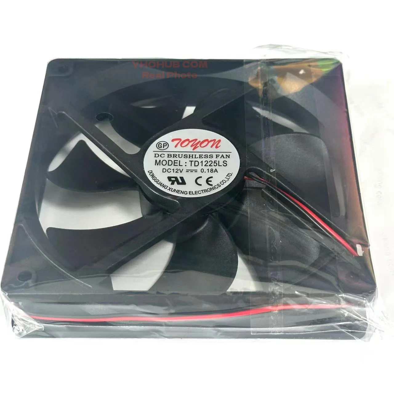 Image 6: TONON – ventilateur de refroidissement de serveur à 2 fils TD1225LS DC 12V, 0,18a, 120x120x25mm