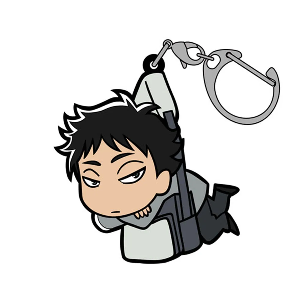 أنيمي سلسلة المفاتيح الاكريليك- Haikyuu!! قلادة شخصية كرتونية y2k، مناسبة للحقائب والمفاتيح، هدايا تنكرية، هدية مثالية للمحبي #6