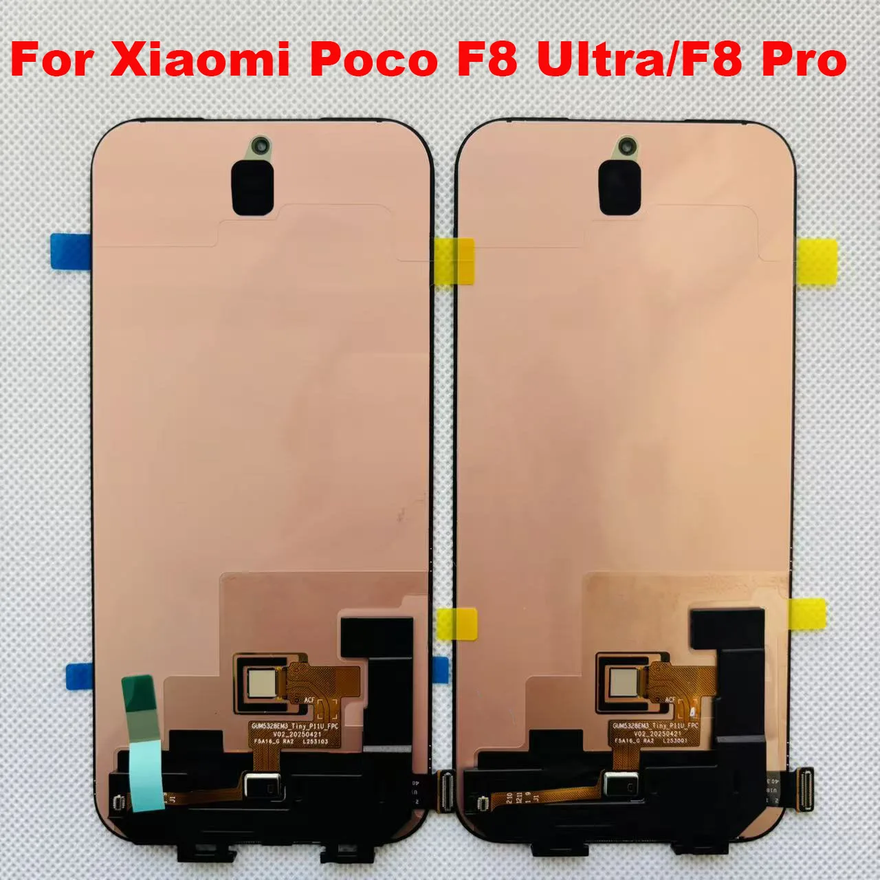 AMOLED Origineel Voor Xiaomi Poco F8 Pro 2510DPC44G LCD-scherm + Touchscreen Panel Digitizer Voor Xiaomi Poco F8 Ultra Display