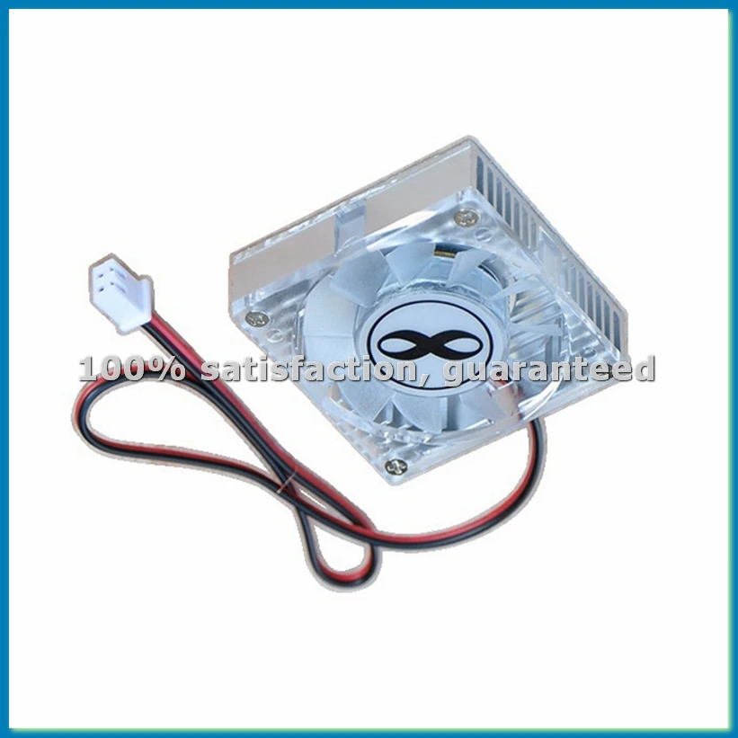 DC 12V Computer Graphics Card Cooling Fan, Semiconductor Hard Disk Chip Heatsink , 4cm Aluminum Cooling Radiator-ABFB