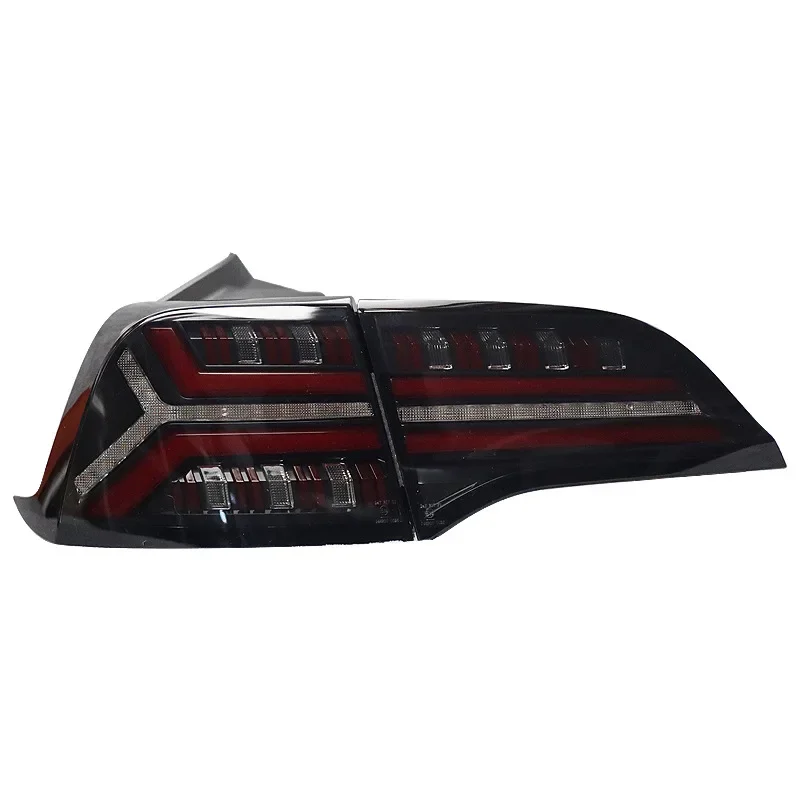 LED Refit Fish Tail Sale Outer Taillight Curved Lamp for Model 3 OEM 1077397-00-G L 1077399-00-C L 1077398-00-G R 1077400-00-B R