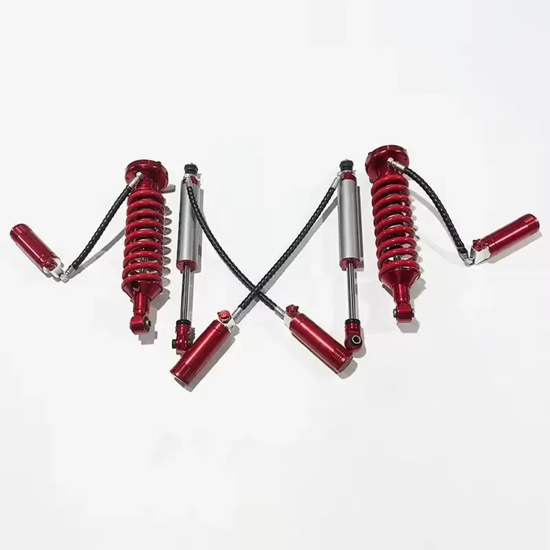 Nitrogen Shock Absorber for Equation Leopard 5 with 2.5 inch Diameter 2 inch Compression 12 Rebound 6 Stage for 4X4 Off-Road
