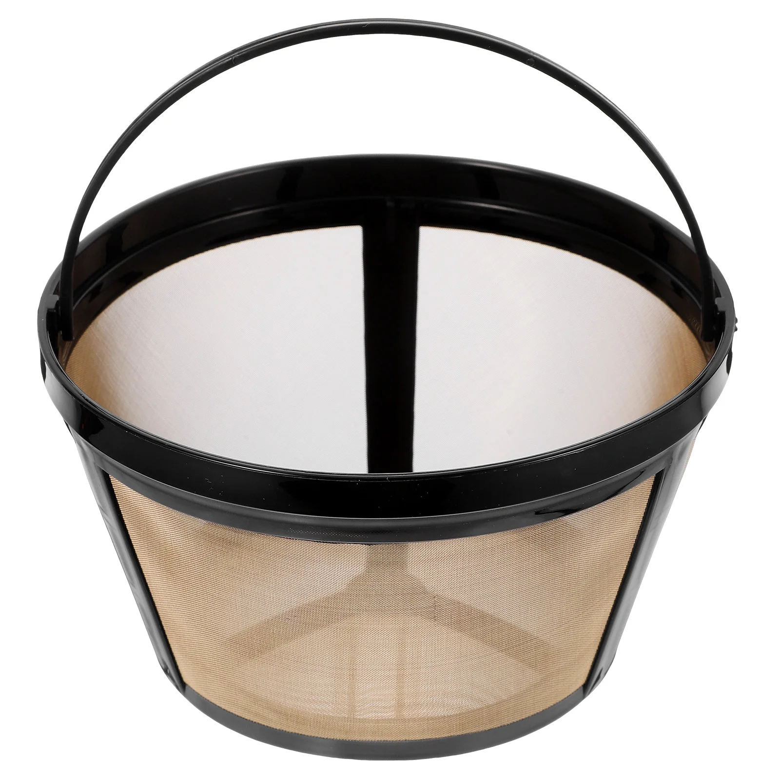 

Coffee Filter Basket 8-12 Cup Stainless Steel Mesh Dripper Filters Cylindrical Coffee Machine Accessories