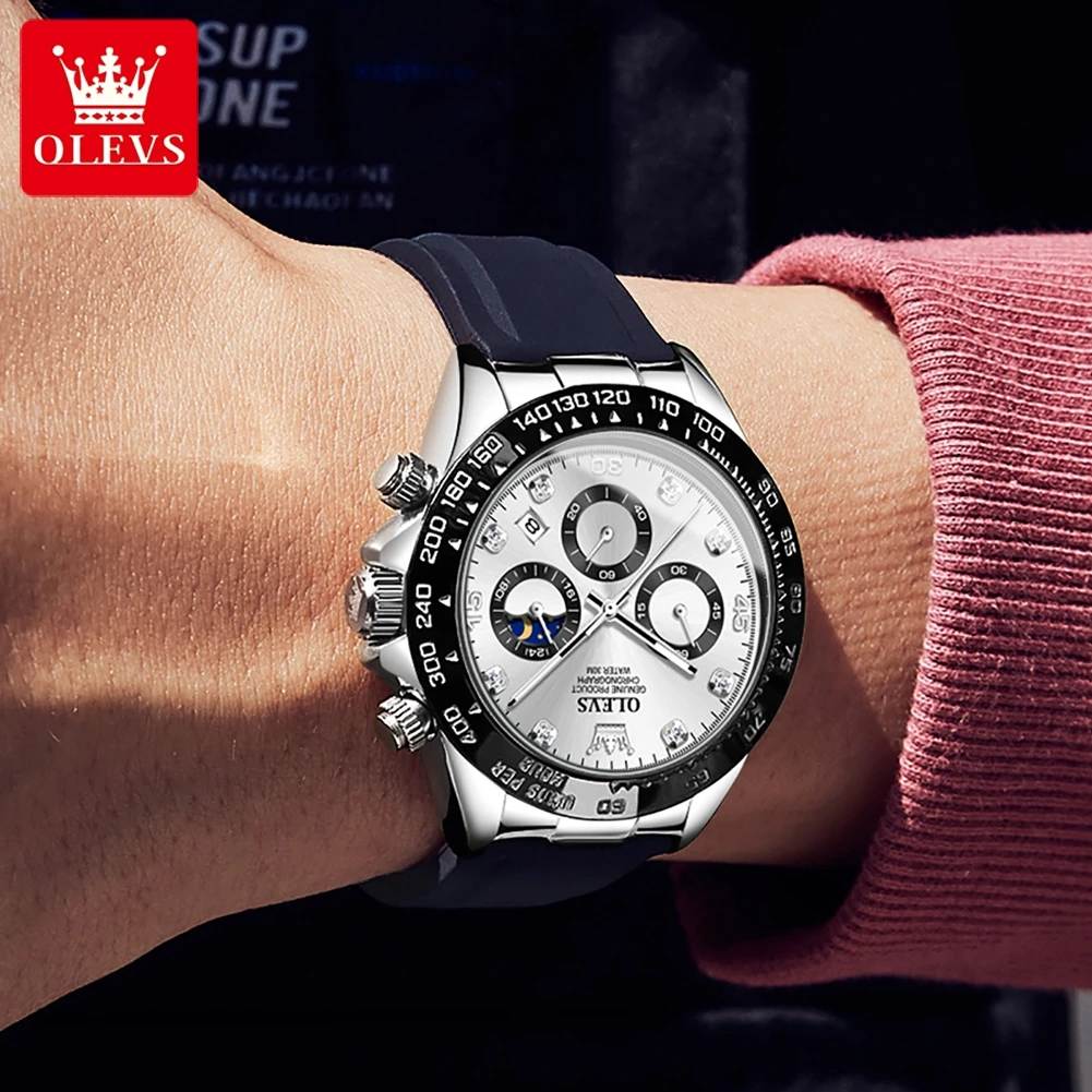 Relojes cronógrafo originales  - Luxury Watch White reseña y precio