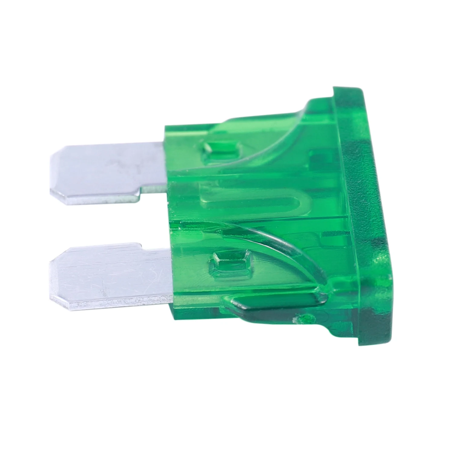 B13C سيارة سيارة 30A 30Amp الجسم الأخضر اثنين الشق شفرة ATC فيوز 30 قطعة