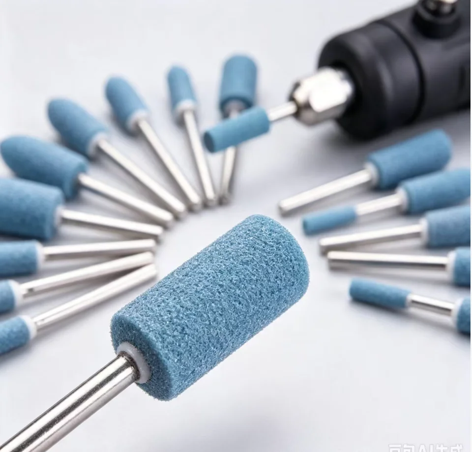 10pcs Polishing Head Wheel Head Abrasive Mounted For Dremel Rotary Power Tools Electric Grinding Stone Wheel Dremel Accessories