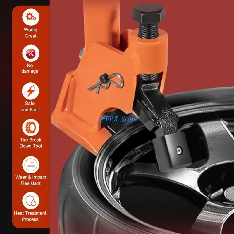 

U13C Ручной выключатель для шин без инструментов, простой шаг для самостоятельного ремонта шин кем угодно