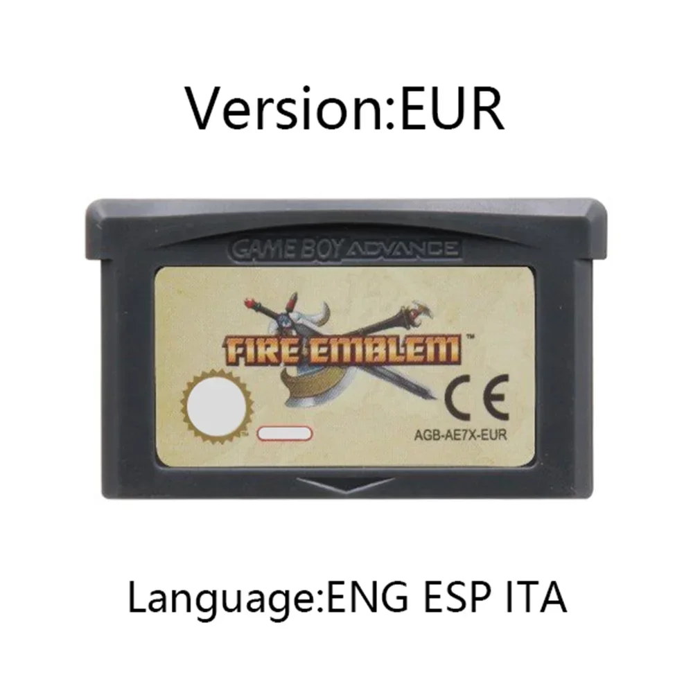 GBA Game Cartridge Fire Emblem Series 32-Bit-Videospielkonsolenkarte The Sacred Stones Sword of Seals Binding Blade für GBA NDS – Detail 9