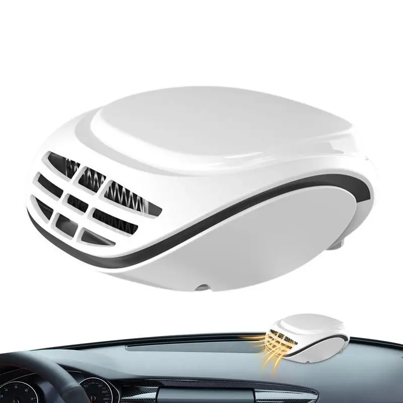 

Car Fan Heater 12v Portable Heater Auto Electronic Low Noise Heaters For Vehicles Auto Dryer Windshield Defroster With 360