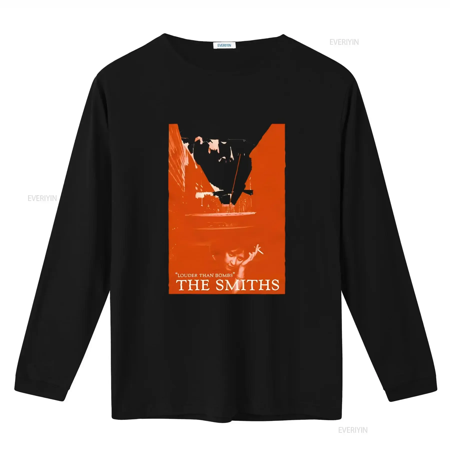 The Smiths Louder Than Bombs 1987 Promo Organic T Shirt vintage Washed Comfortable graphic Top For Everyday Wear Slightly