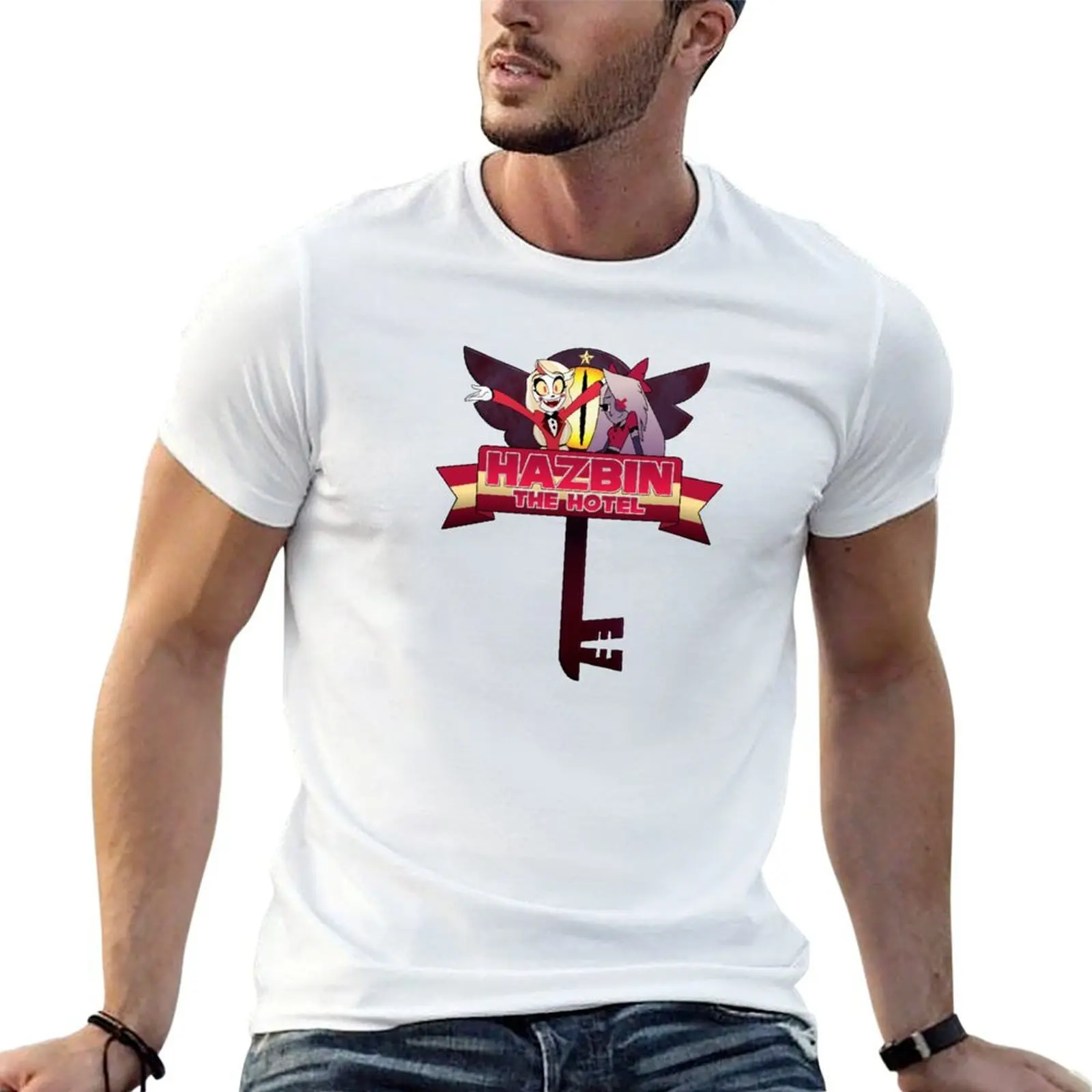 

Hazbin The Hotel T-Shirt man tshirt man t shirts graphic T-Shirt