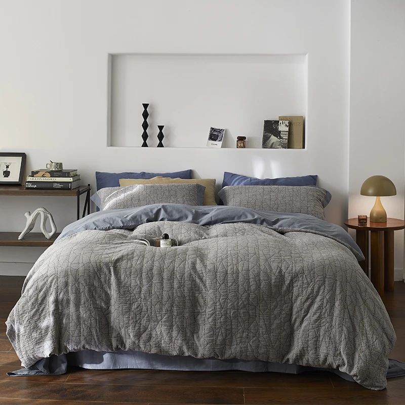 

Atmosphere Home Soft and Warm Four-piece Set - String Wire Crack