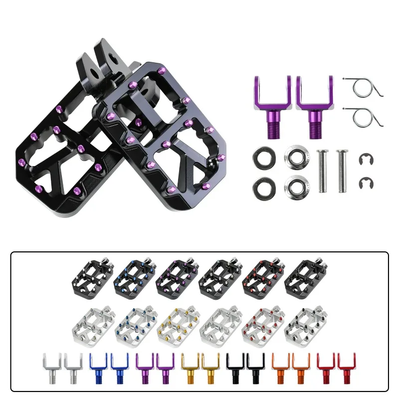 AliExpress WUNIU For Surron Light Bee X/S Segway X260X160 Motorcycles Footpegs Footpedal with Pedal Bracket Electric Bike Motorcycle Accessories