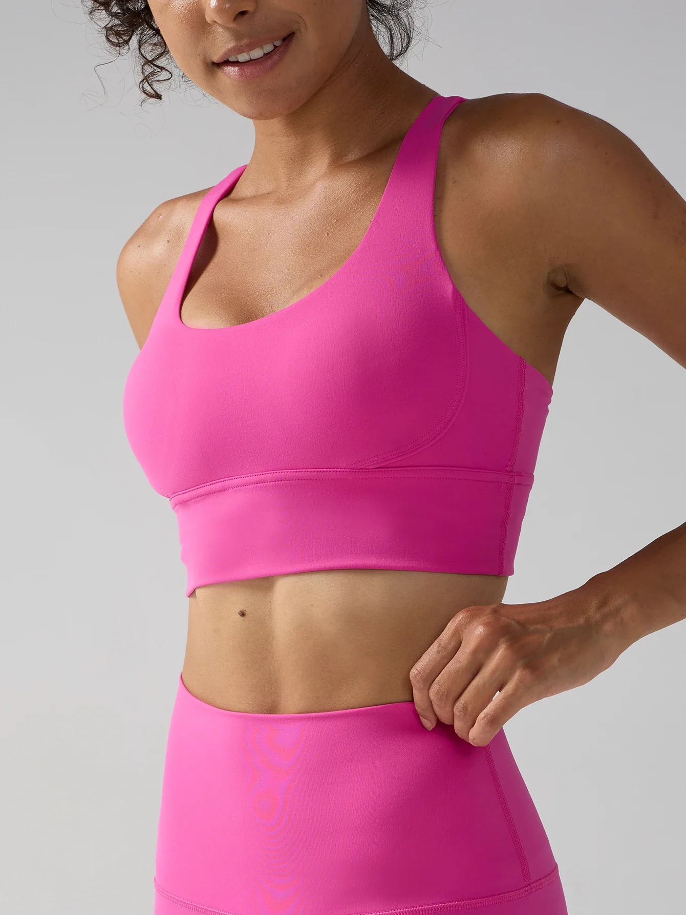 Women's Yoga Sports Bra High Intensity Sexy Cross Back Sport Vest Breathable Comfortable  Running Fitness Exercise Yoga Vest