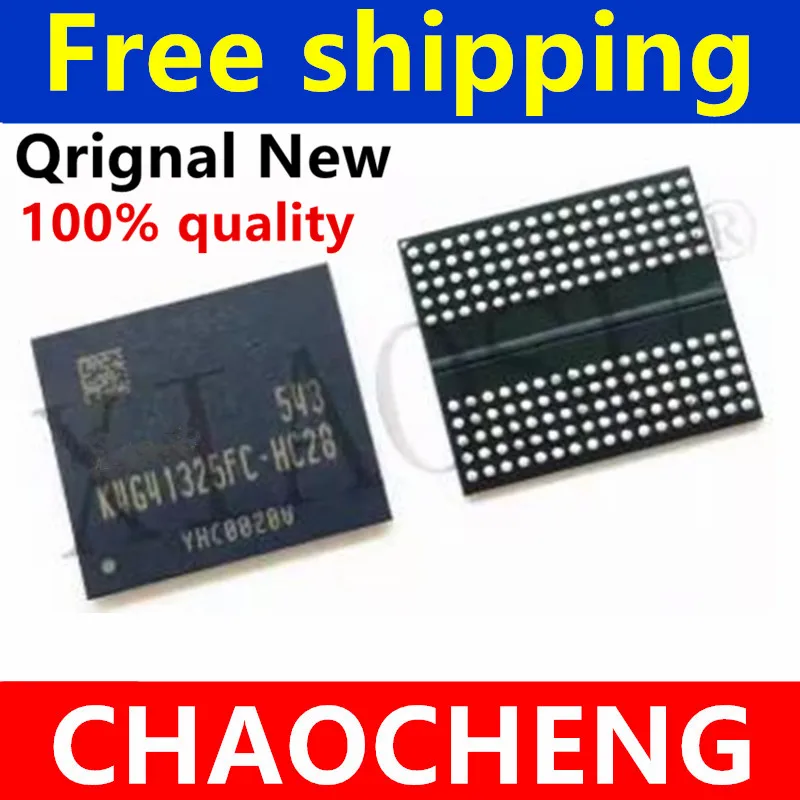 (4pcs)100% New K4G41325FC-HC03 K4G41325FC-HC04 K4G41325FC-HC28 K4G41325FE-HC25 K4G41325FE-HC28 W4032BABG-60-F W4032BABG-70-F