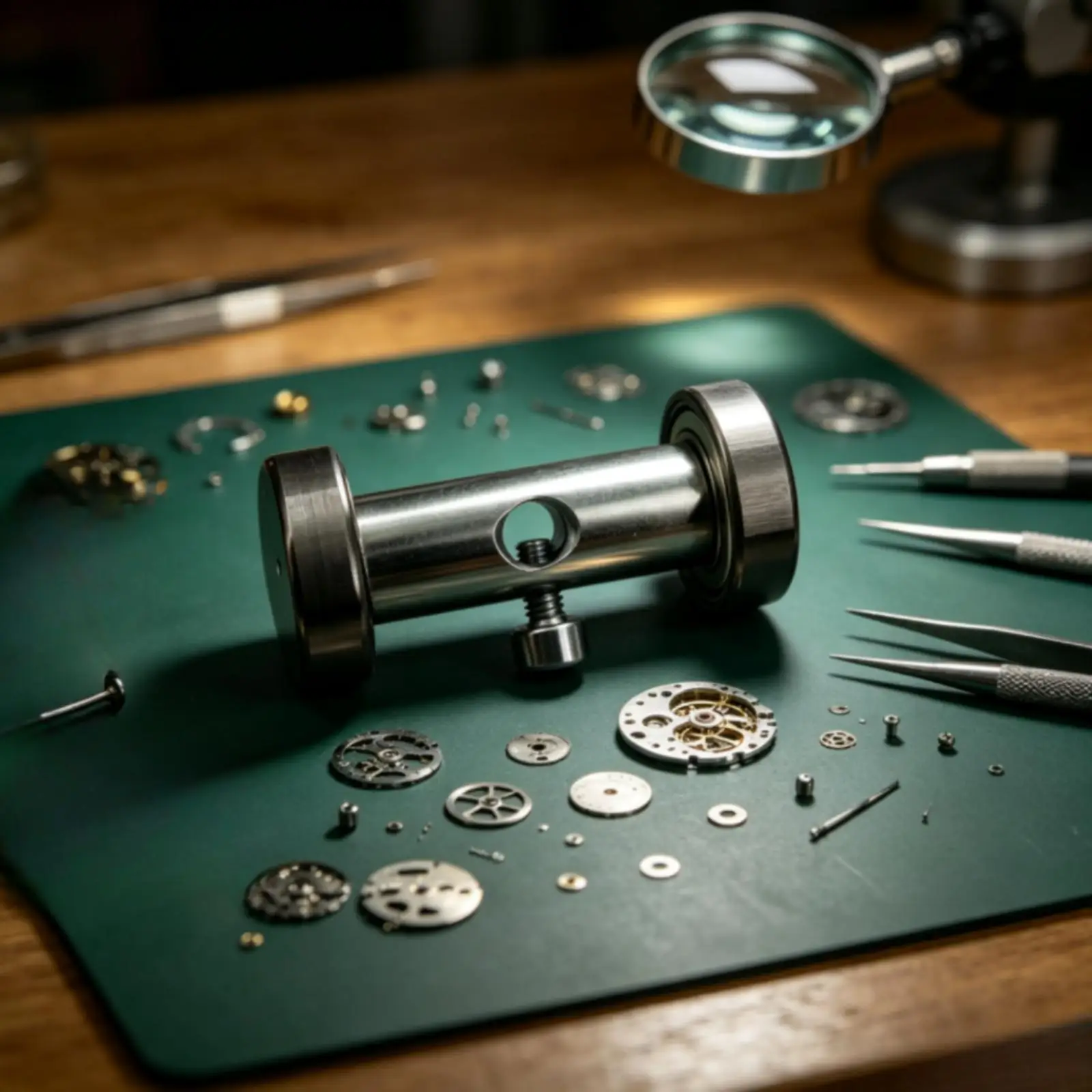 Screwdriver Sharpener Holder for Watch Screwdrivers Set Adjustable Metal Clamp for Tip Sharpening and Maintenance Work