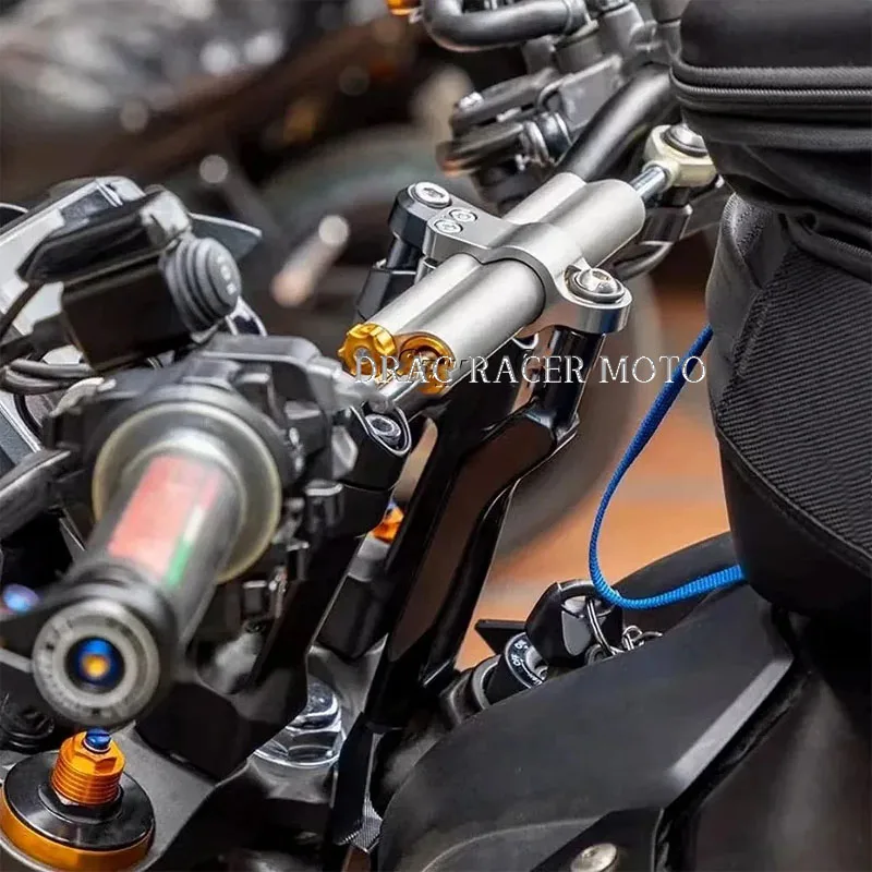 オートバイアクセサリースタビライザーステアリングダンパー取付ブラケットキットダンパーキットヤマハ MT-09 MT09 MT 09 mt09 2024 2025