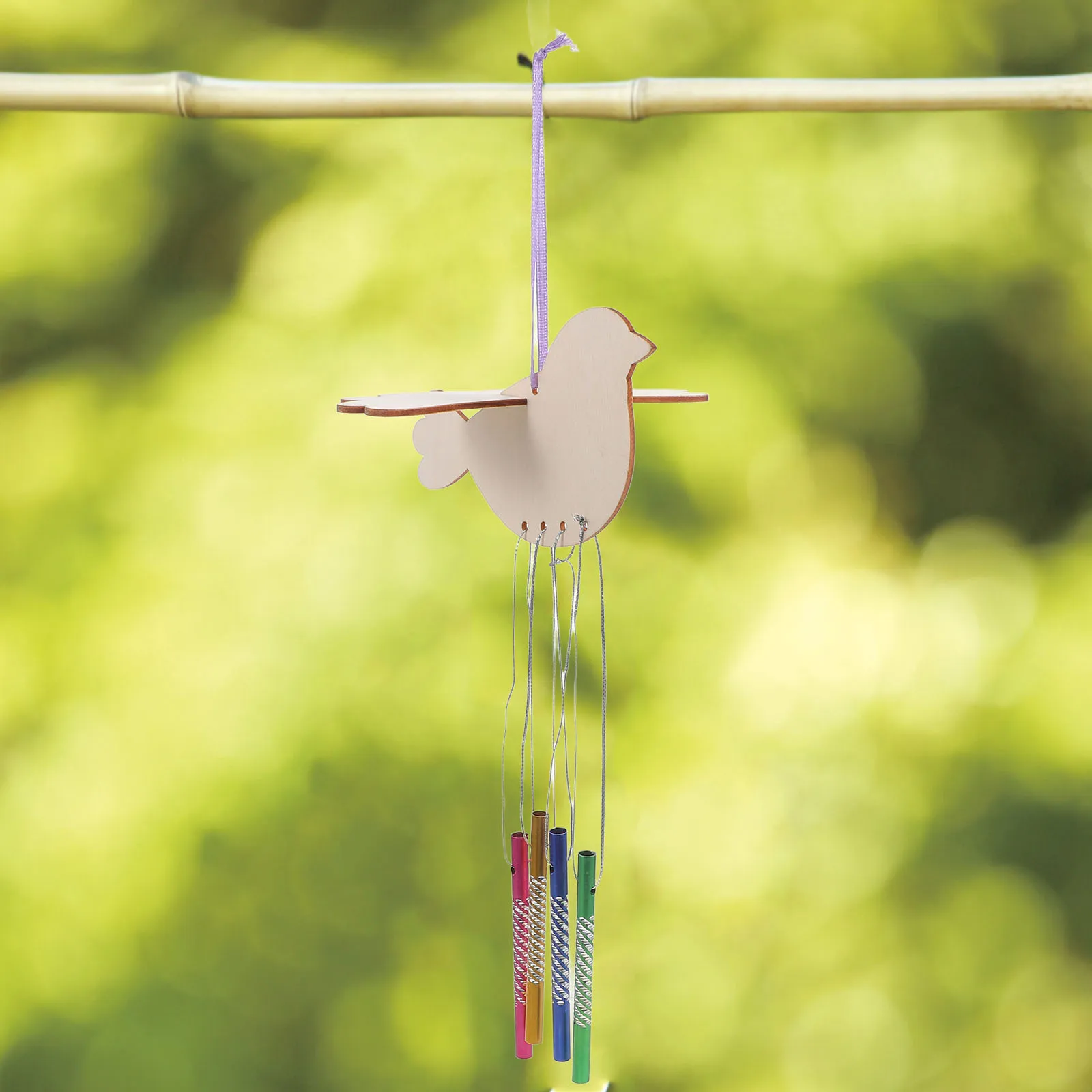 

1Set DIY Wind Chime Kit Bird Design for Indoor Outdoor Home Garden Decoration Creative Craft Handmade Gift Art Supplies