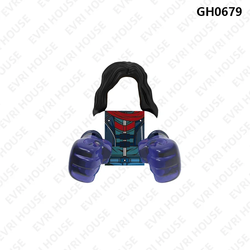 Movies Mini Building Block Dolls Action Figures Bricks Assembly Assembly Toys for Children G0187